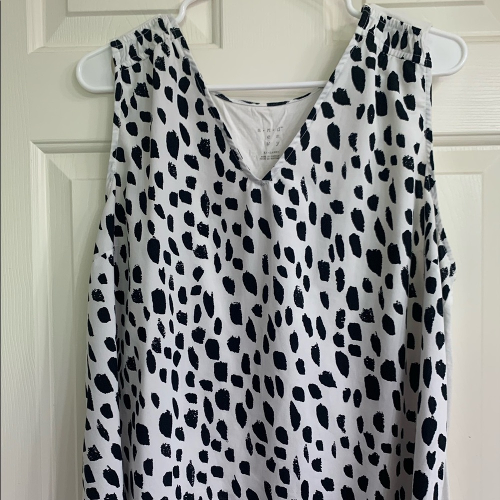 Spotted Blouse